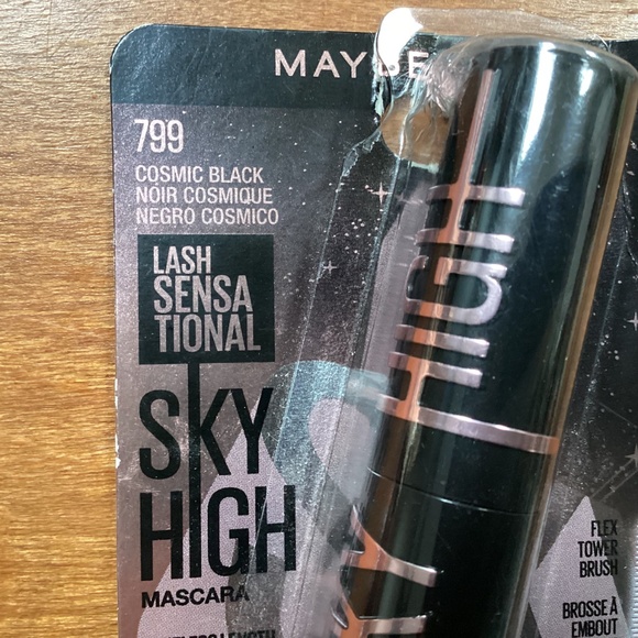 Maybelline Mascara Bundle 140 Blackest Black & 799 Cosmic Black NEW - Picture 3 of 12